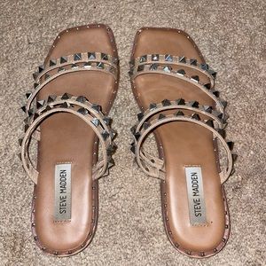 Steve Madden Skyler Tan Sandals/Size 7